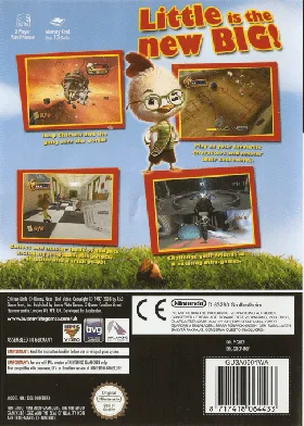 Disney's Chicken Little box cover back